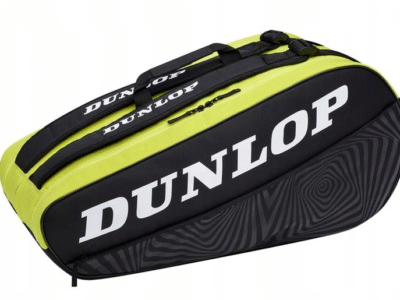 GEANTĂ 10 RACHETE NEGRU/ GALBEN