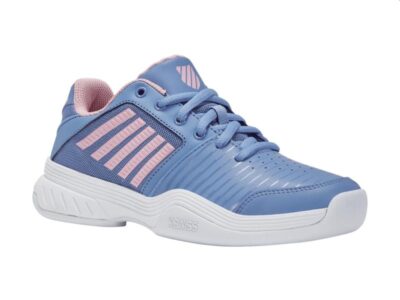 Adidași COURT EXPRESS CARPET Albastru/Alb/Roz