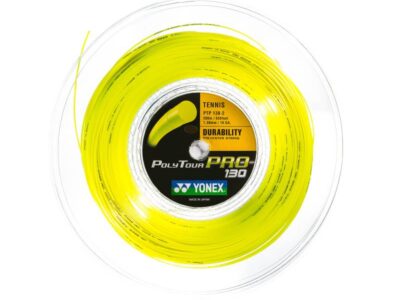 Racordaj Yonex Poly Tour Pro 130, 1.30mm, rola 200m, culoare galbena (yellow)