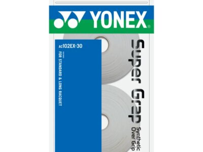 Overgrip Yonex Super Grap AC102-30, culoare alba (set 30 bucati)