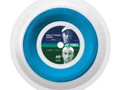 Racordaj Yonex Poly Tour Spin 120, 1.20mm, rola 200m, culoare albastra (cobalt blue)