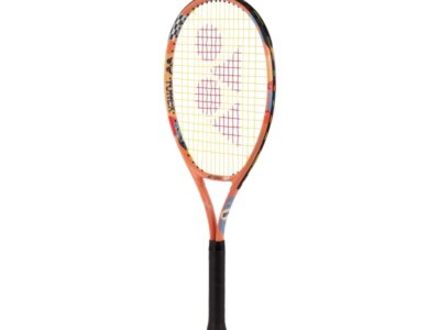 Yonex JR 25, 230g , Racheta Tenis de Camp Copii (Coral Orange)