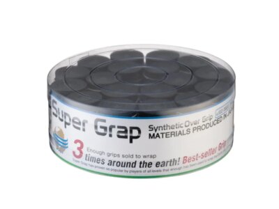 Overgrip Yonex Super Grap AC102-36, culoare negru (set 36 bucati)