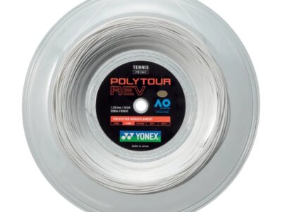 Racordaj Yonex Poly Tour REV 130, 1.30mm, rola 200m, culoare white (alba)