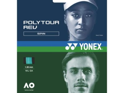 Racordaj Yonex Poly Tour REV 130, 1.30mm, rola 12m, culoare menta (mint)