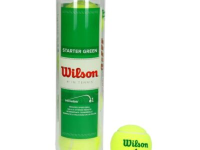 Set mingi tenis Wilson Starter Play Green, 4 bucati
