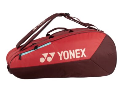 Geanta tenis YONEX 42529 TEAM RACQUET BAG (9 rachete), culoare Ruby Red