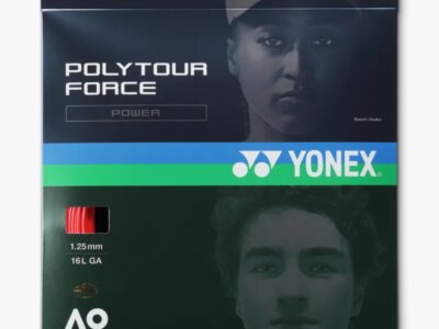 Racordaj Yonex Poly Tour FORCE 125 , 1.25mm, 12m, culoare rosu (bright red)