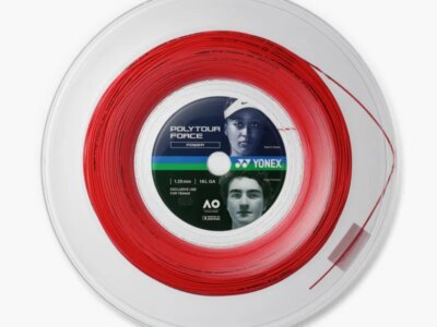 Racordaj Yonex Poly Tour FORCE 125 , 1.25mm, 200m, culoare rosu (bright red)