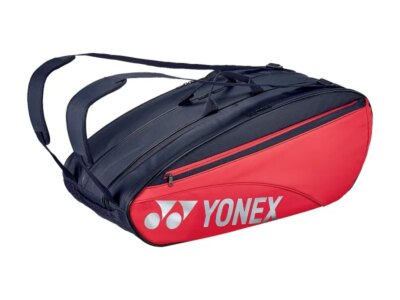 Geanta tenis YONEX 42329 TEAM RACQUET BAG (9 rachete), culoare rosu (scarlet)